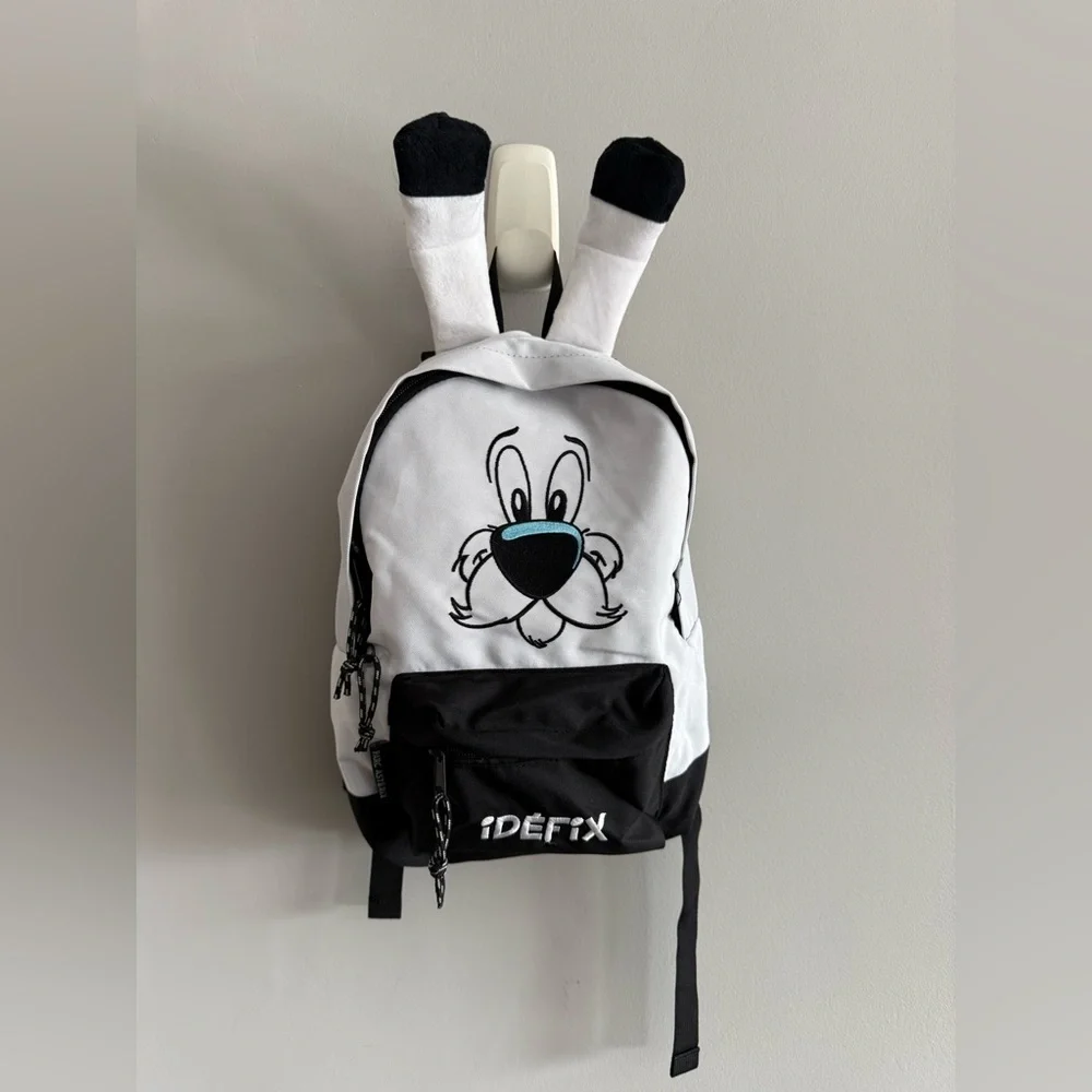 Parc Astérix Obélix Character Backpack Plush Ear Kids Bag 2017